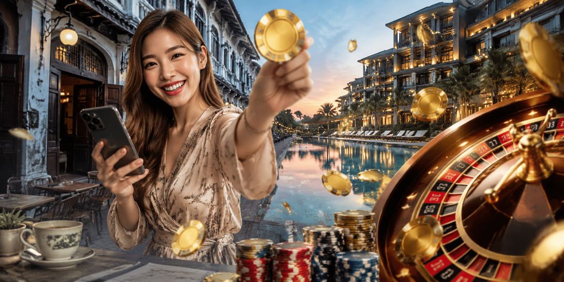 Permainan roulette kasino mk1 di Ipoh dengan suasana kasino mewah Malaysia
