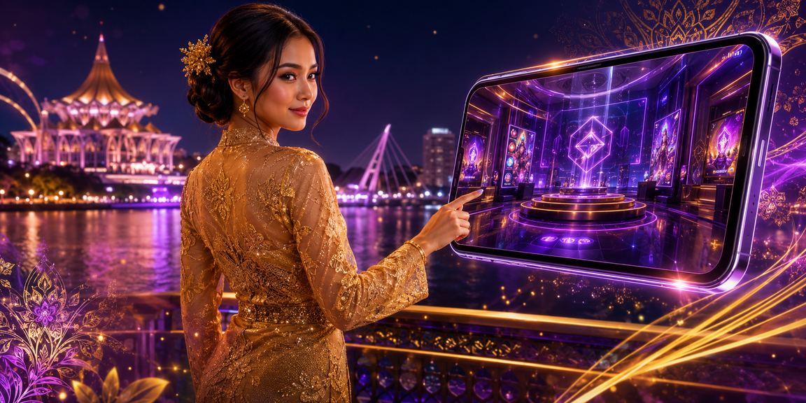 Pengalaman kasino mudah alih mk1 di Kuching dengan tema kebaya Melayu