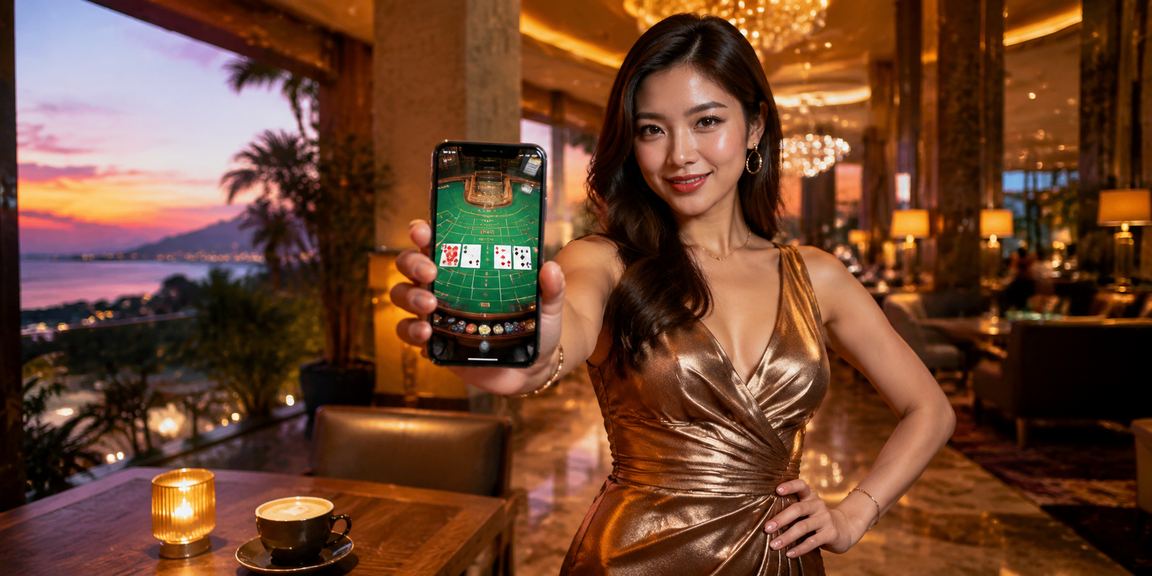 Meja baccarat langsung mk1 di Pulau Pinang dengan suasana kasino Malaysia